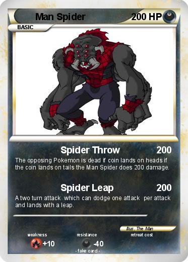 Pokemon Man Spider