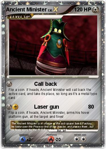 Pokemon Ancient Minister
