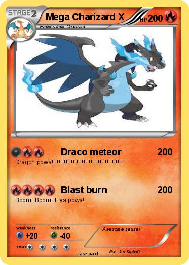 Pokemon Mega Charizard X