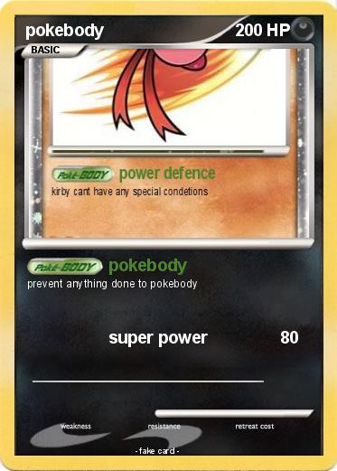 Pokemon pokebody