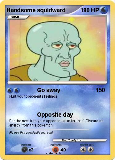 Pokemon Handsome squidward