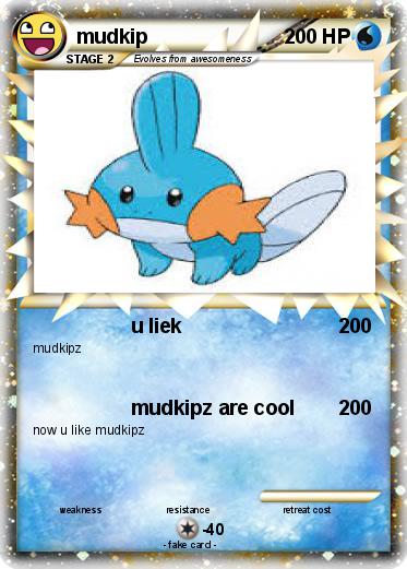 Pokemon mudkip