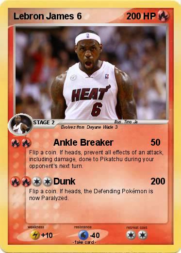 Pokemon Lebron James 6
