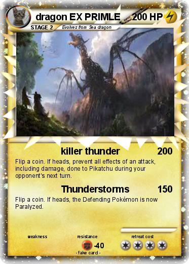 Pokemon dragon EX PRIMLE