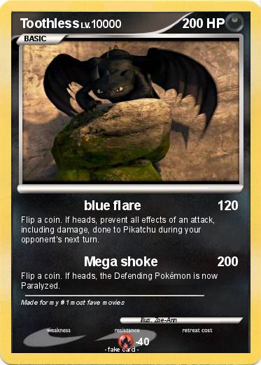 Pokemon Toothless