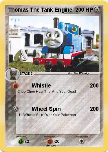 Pokemon Thomas The Tank Engine