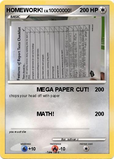 Pokemon HOMEWORK!