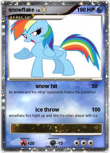 Pokemon snowflake