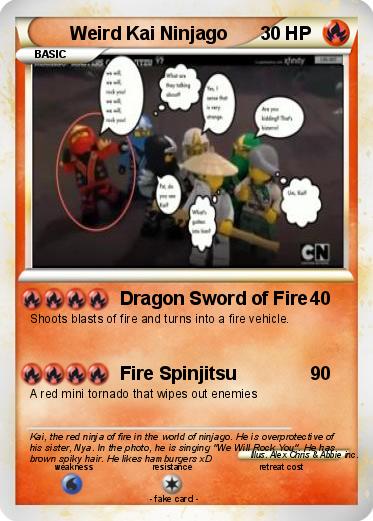 Pokemon Weird Kai Ninjago