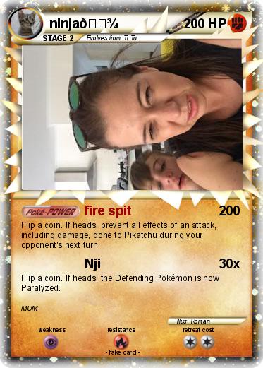 Pokemon ninja????