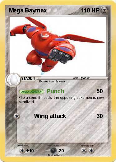 Pokemon Mega Baymax
