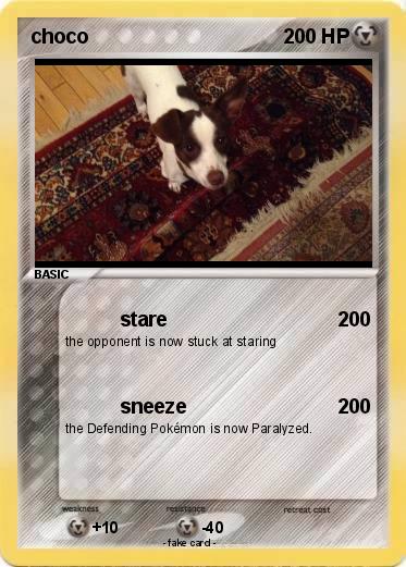 Pokemon choco