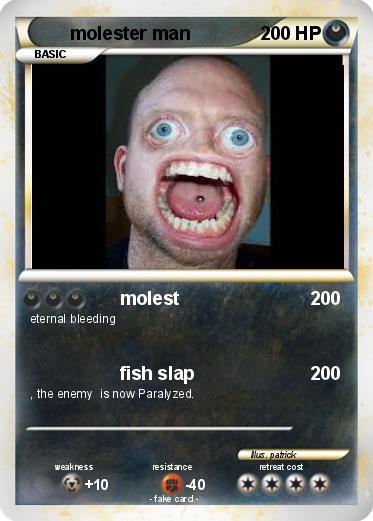 Pokemon molester man