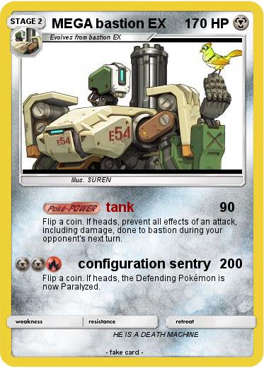 Pokemon MEGA bastion EX