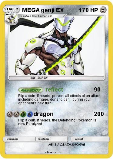 Pokemon MEGA genji EX