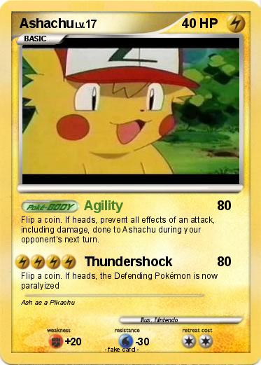 Pokemon Ashachu