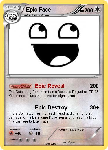 Pokemon Epic Face