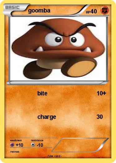 Pokemon goomba