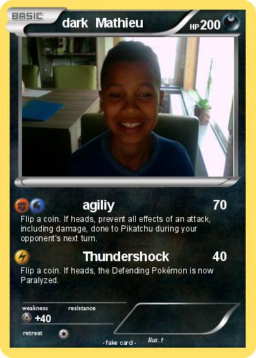Pokemon dark  Mathieu