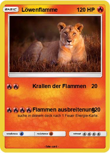 Pokemon Löwenflamme