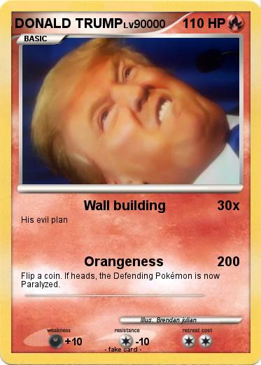 Pokemon DONALD TRUMP