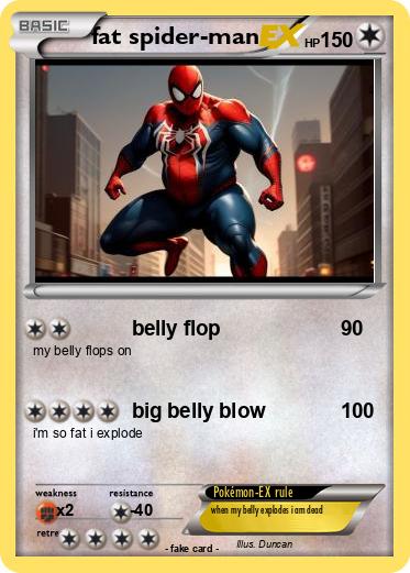 Pokemon fat spider-man