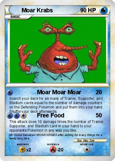 Pokemon Moar Krabs