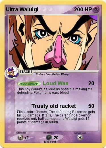 Pokemon Ultra Waluigi