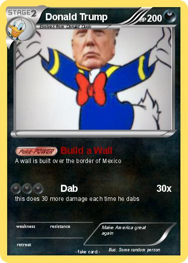Pokemon Donald Trump