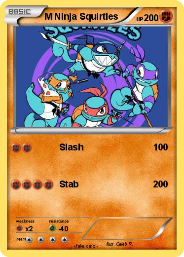 Pokemon M Ninja Squirtles