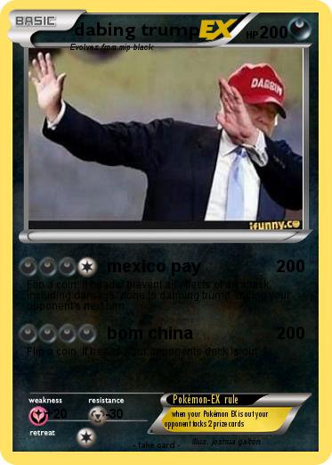 Pokemon dabing trump