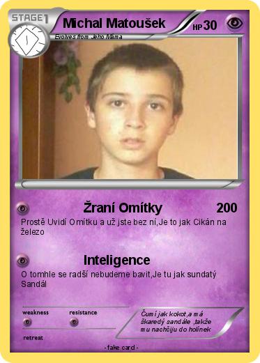 Pokemon Michal Matoušek
