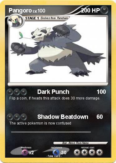 Pokemon Pangoro