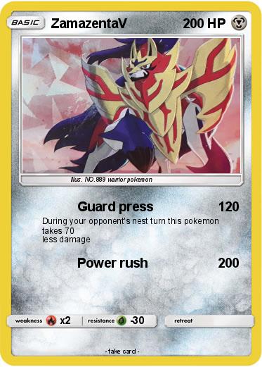 Pokemon ZamazentaV
