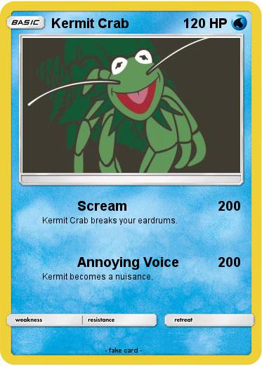 Pokemon Kermit Crab