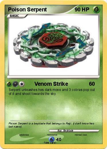 Pokemon Poison Serpent