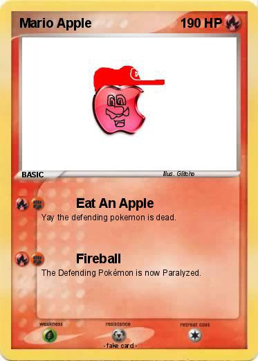Pokemon Mario Apple