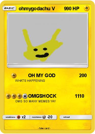 Pokemon ohmygodachu V       9