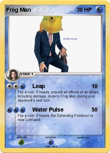 Pokemon Frog Man