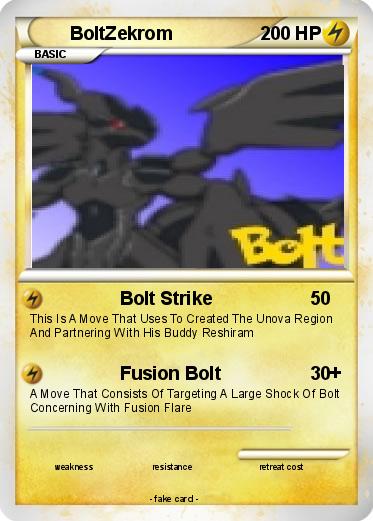 Pokemon BoltZekrom