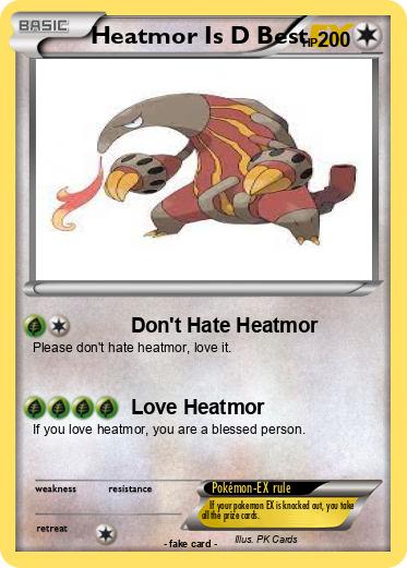 Pokemon Heatmor Is D Best