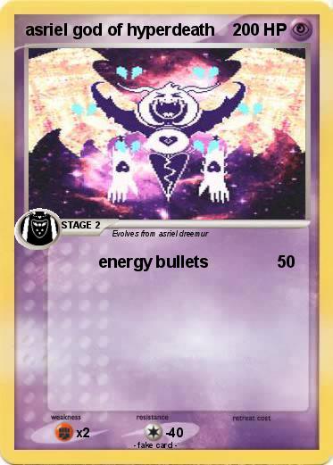 Pokemon asriel god of hyperdeath
