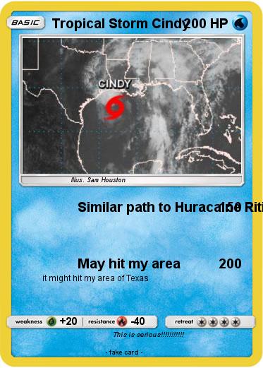 Pokemon Tropical Storm Cindy
