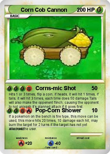 Pokemon Corn Cob Cannon