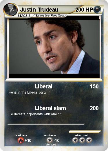 Pokemon Justin Trudeau