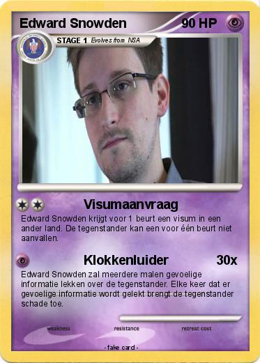 Pokemon Edward Snowden