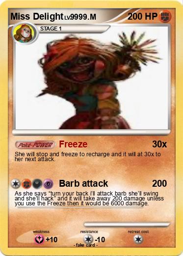 Pokemon Miss Delight