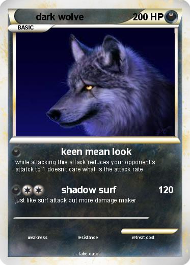 Pokemon dark wolve