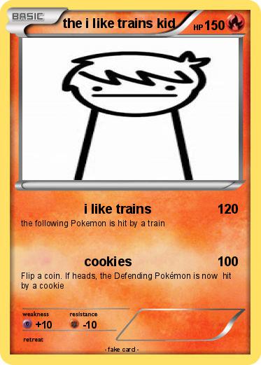 Pokemon the i like trains kid