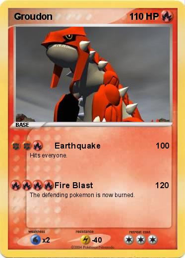 Pokemon Groudon